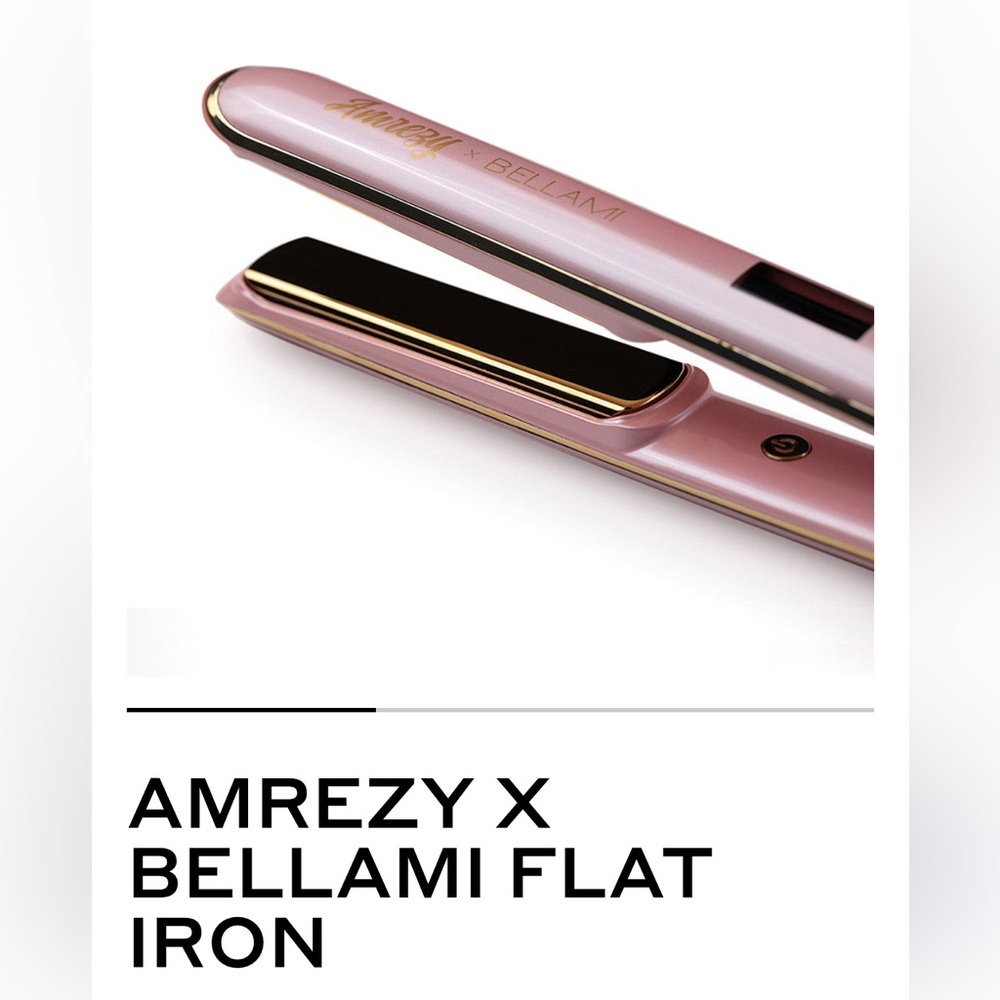 BELLAMI Pink Hair Straightener